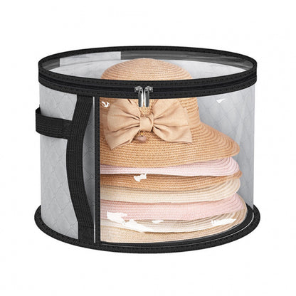 Stackable Transparent Hat Storage Bin