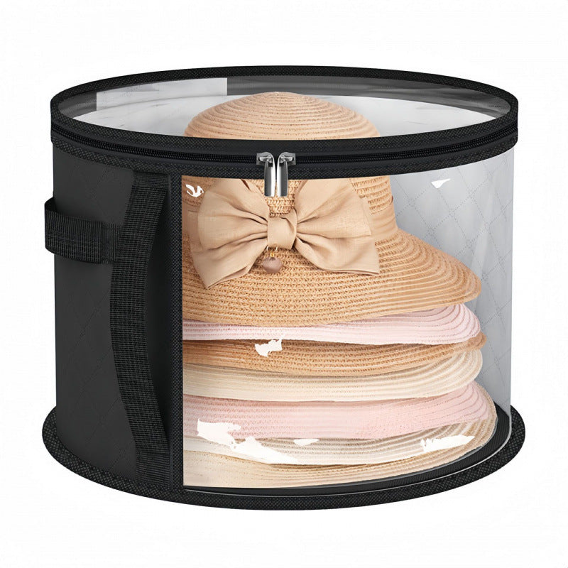 Stackable Transparent Hat Storage Bin