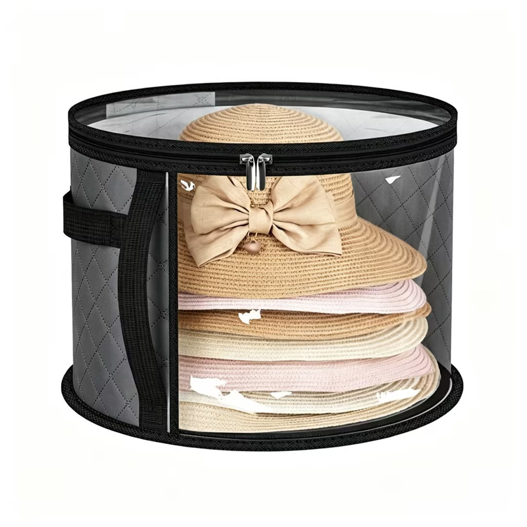Stackable Transparent Hat Storage Bin