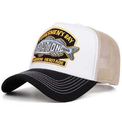 Stylish Vintage Mesh Baseball Cap for Outdoor Adventures