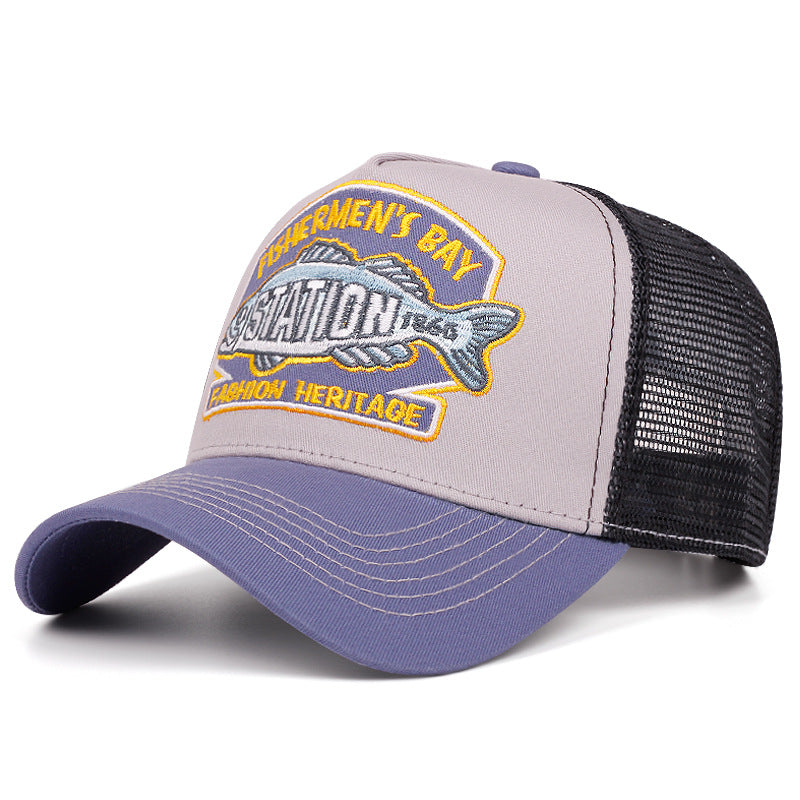 Stylish Vintage Mesh Baseball Cap for Outdoor Adventures