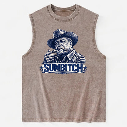 Sumbitch - Vintage Washed Tank