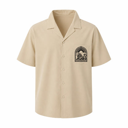 Persian Lion Arch Hawaiian Shirt – Sand