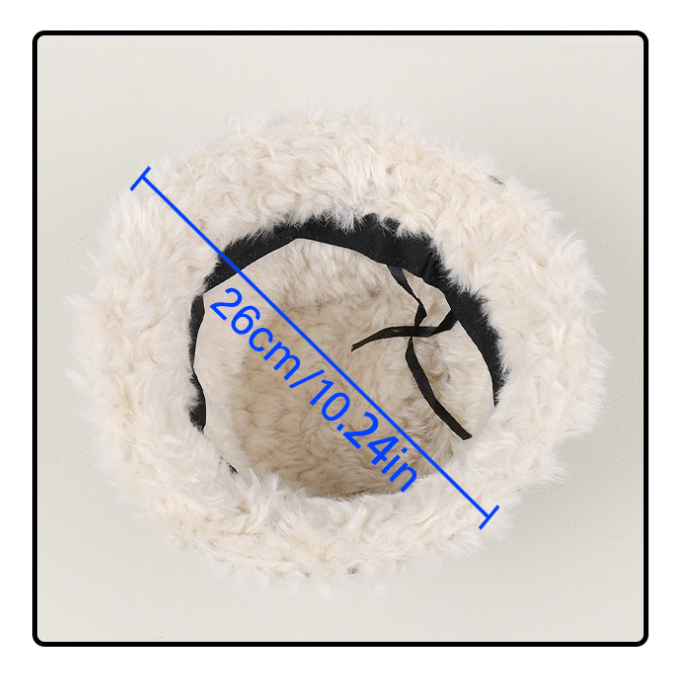 Unisex Autumn Winter New Fashion Suede Bucket Hat, Faux Rabbit Fur Lined Thickened Warm Small Brim Basin Cap, Stylish Elegant Headwear