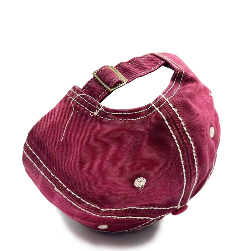 Vintage SPITFIRE 1932 Distressed Baseball Cap - Washed Cotton Embroidered Retro Hat with Contrast Brim