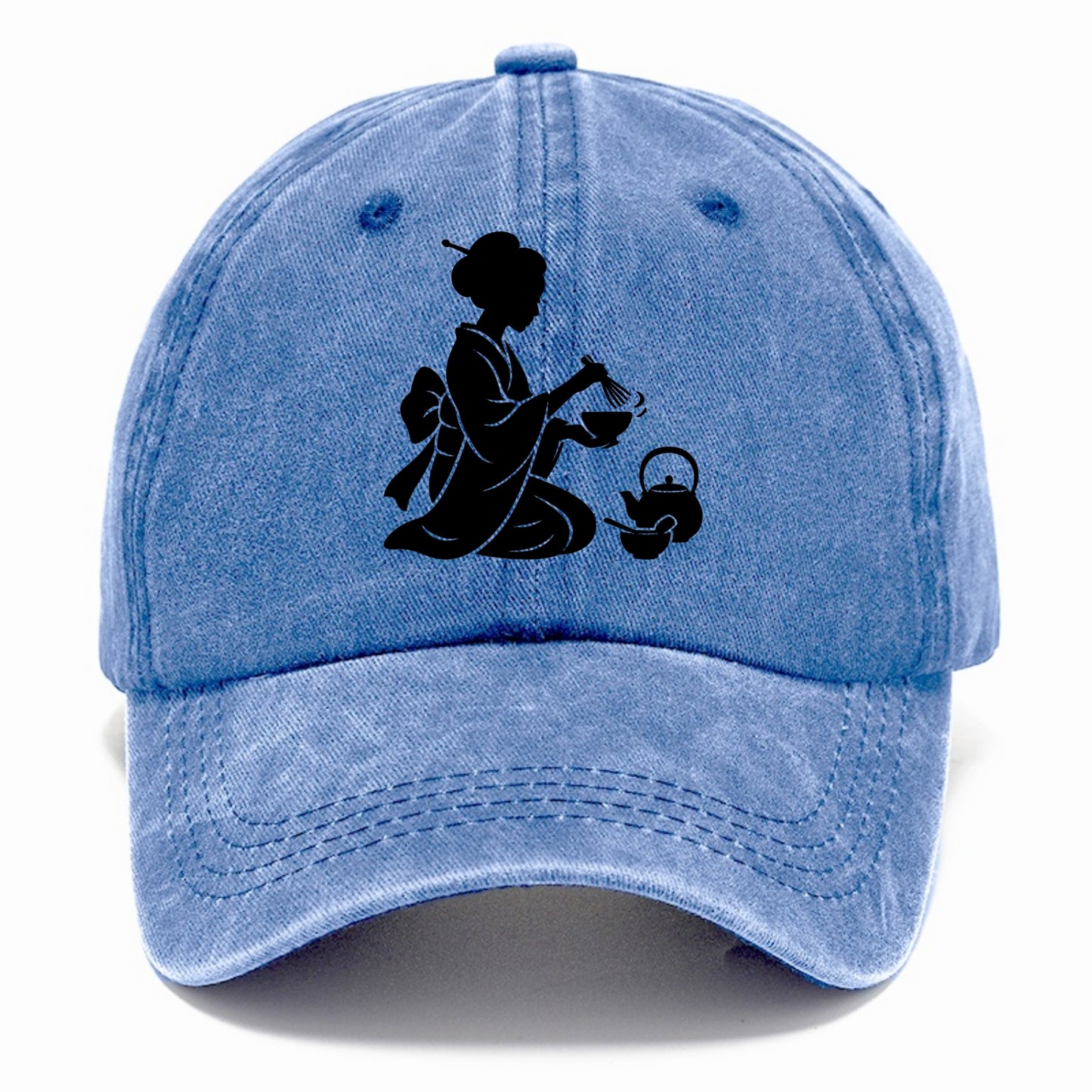 Geisha traditional tea ceremony - Classic Cap - Summer Sky(Blue)