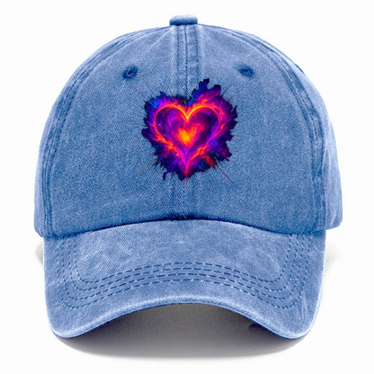 Heart Nebula - Cosmic heart-shaped nebul Classic Cap - Summer Sky(Blue)