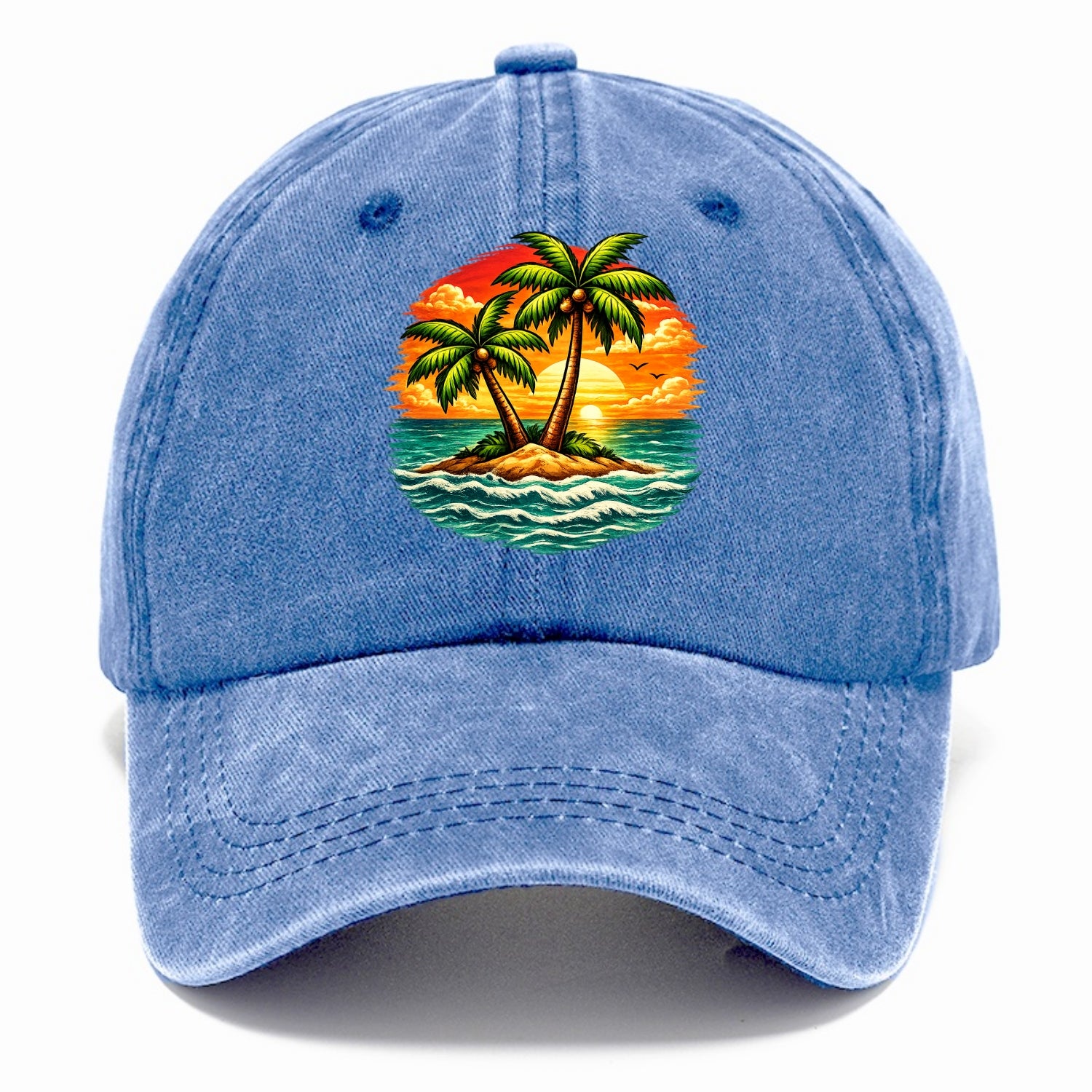 Tropical Island - Classic Cap - Summer Sky(Blue)