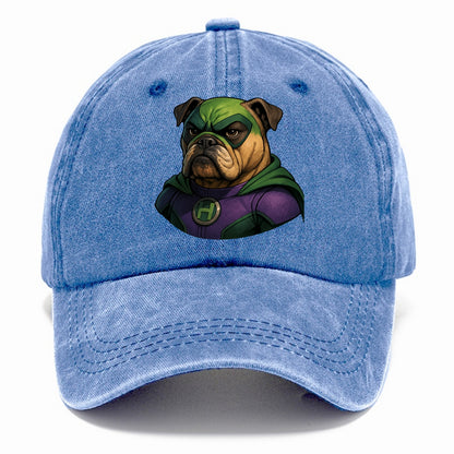 Bulldog Strong Hero  - Classic Cap - Summer Sky(Blue)
