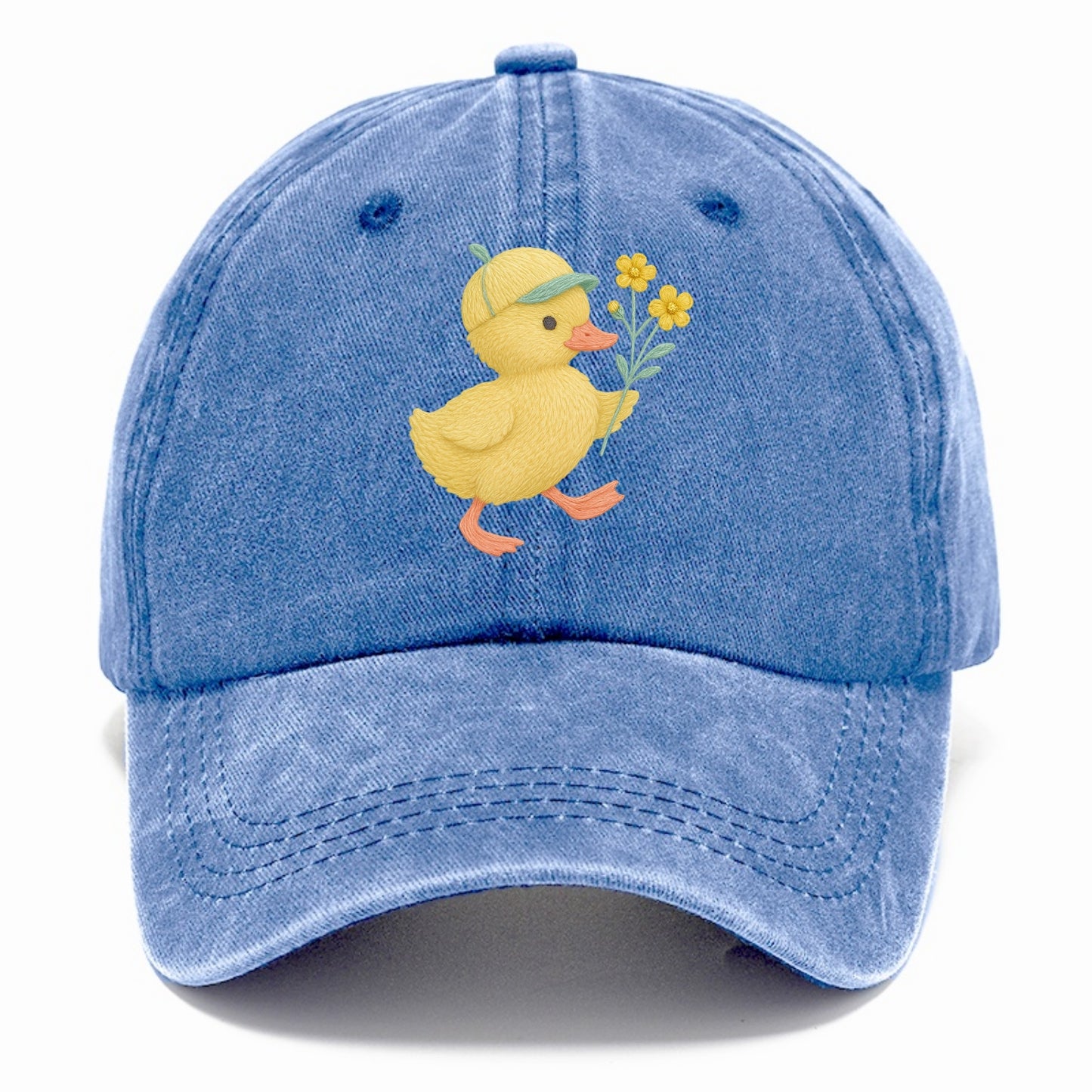 Yellow Duckling - Classic Cap - Summer Sky(Blue)