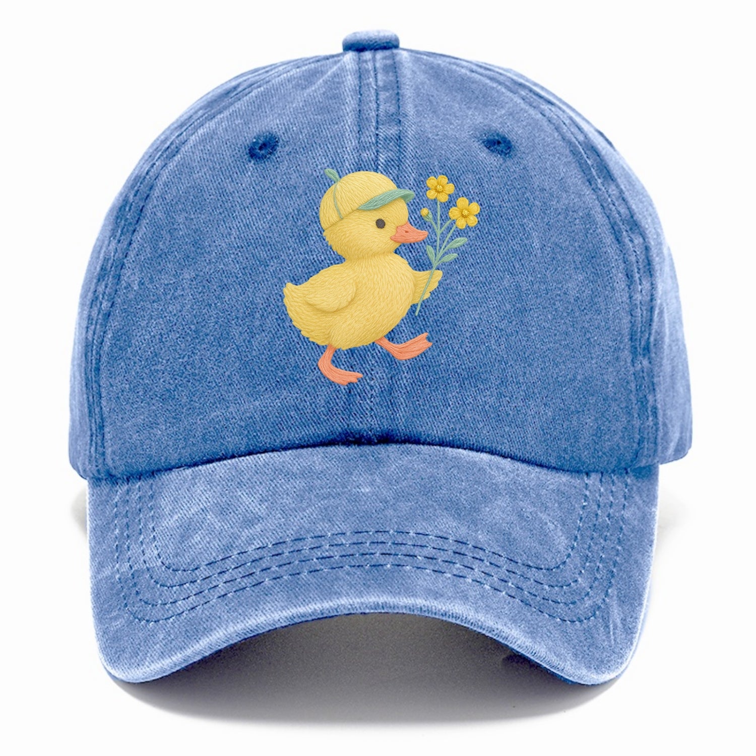 Yellow Duckling - Classic Cap - Summer Sky(Blue)