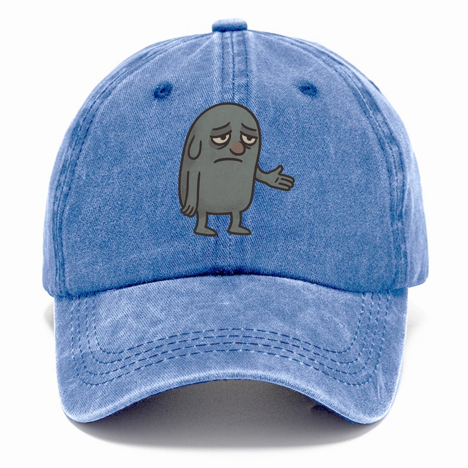 FOLLOWERS ARE GHOSTS | Transparent crowd following nobody - Classic Cap - Summer Sky(Blue)