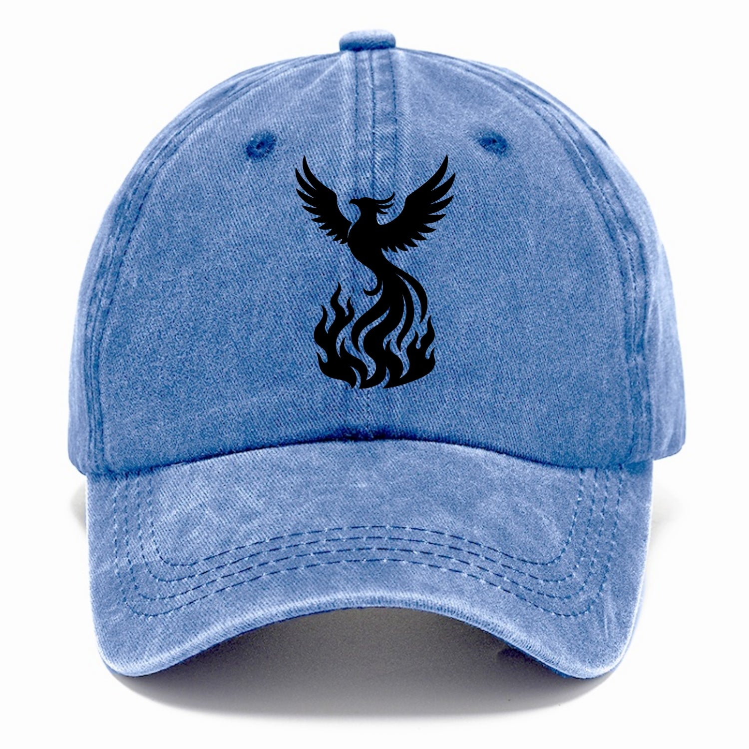 Phoenix rising from flames - Classic Cap - Summer Sky(Blue)