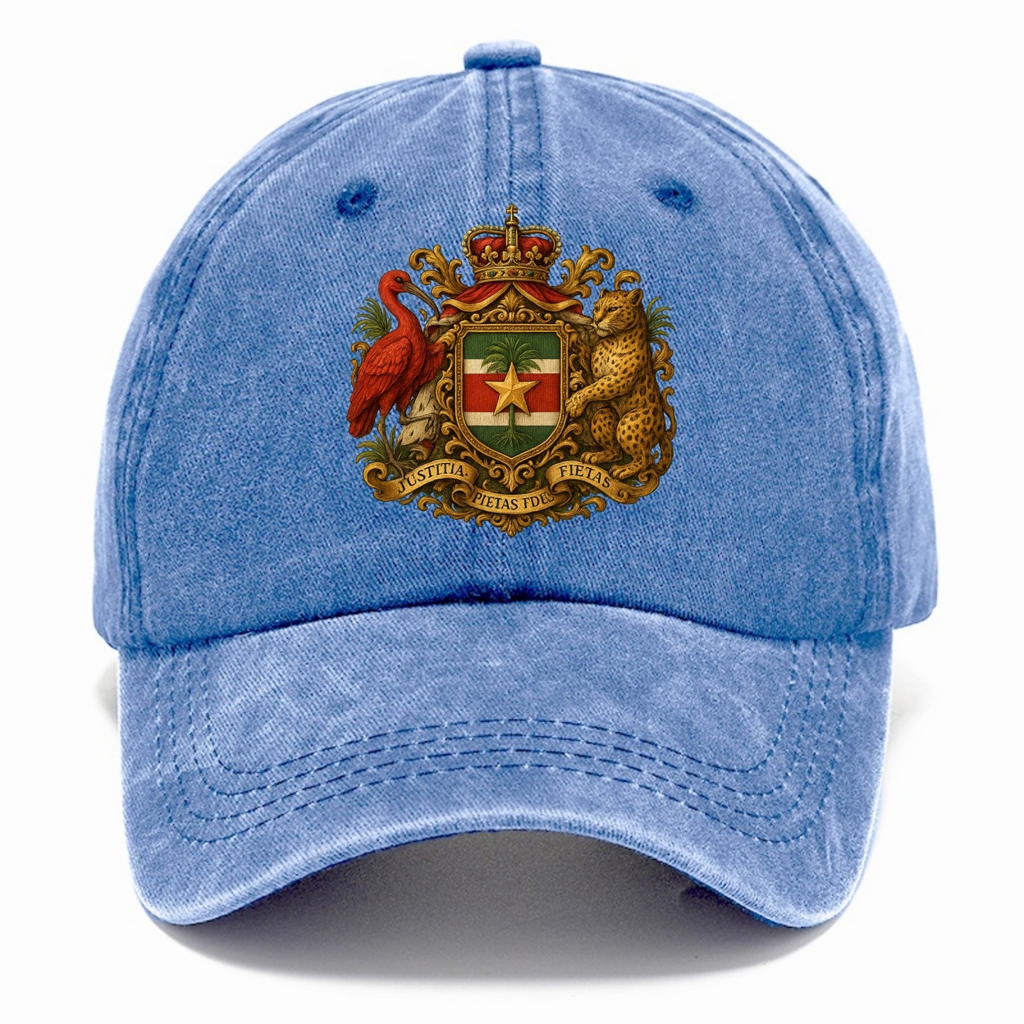 Suriname Star Emblem  - Classic Cap - Summer Sky(Blue)