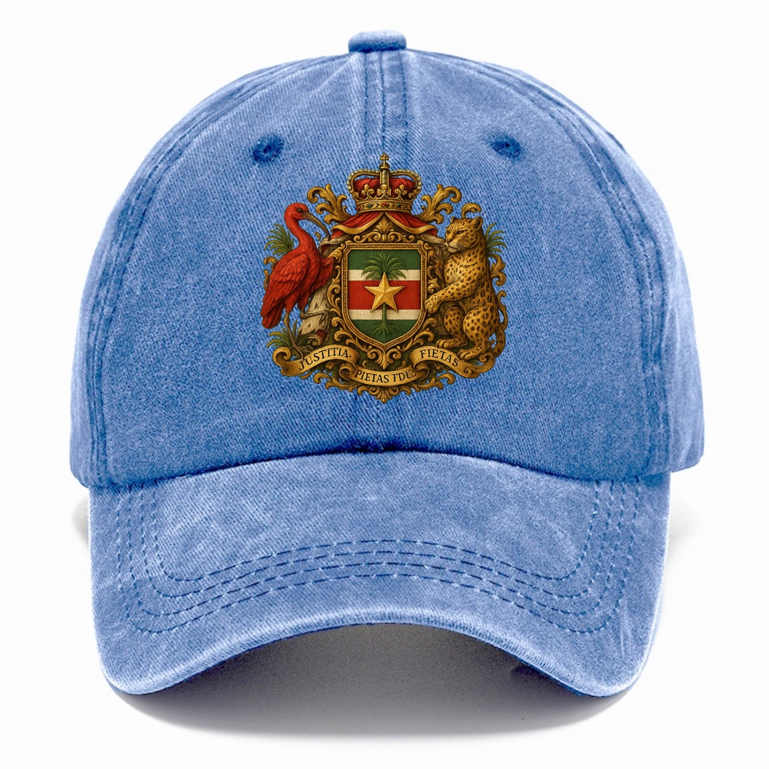 Suriname Star Emblem  - Classic Cap - Summer Sky(Blue)