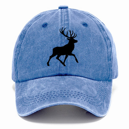Deer with majestic antlers - Classic Cap - Summer Sky(Blue)