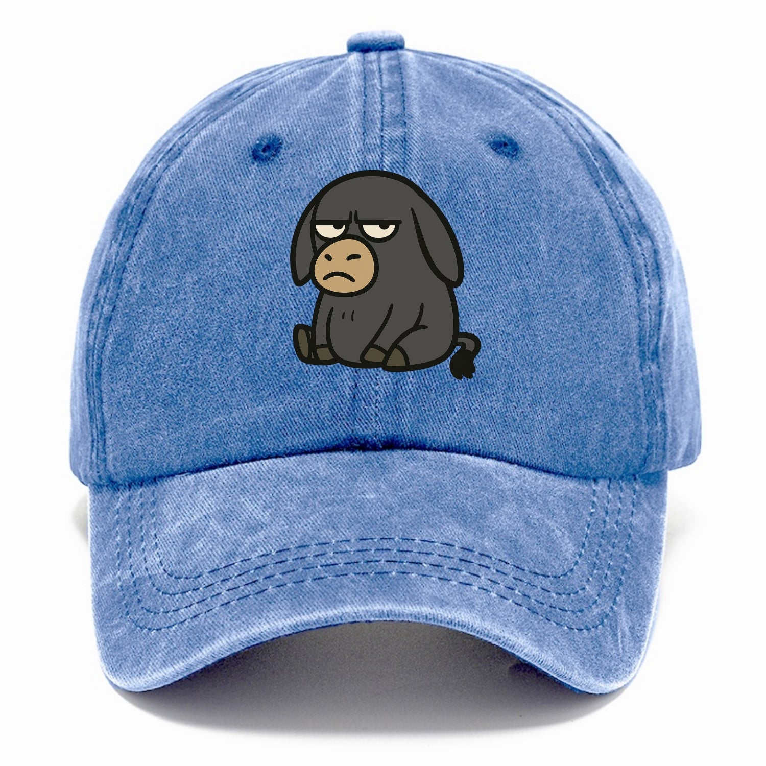 The Donky Judging Silently - Classic Cap - Summer Sky(Blue)