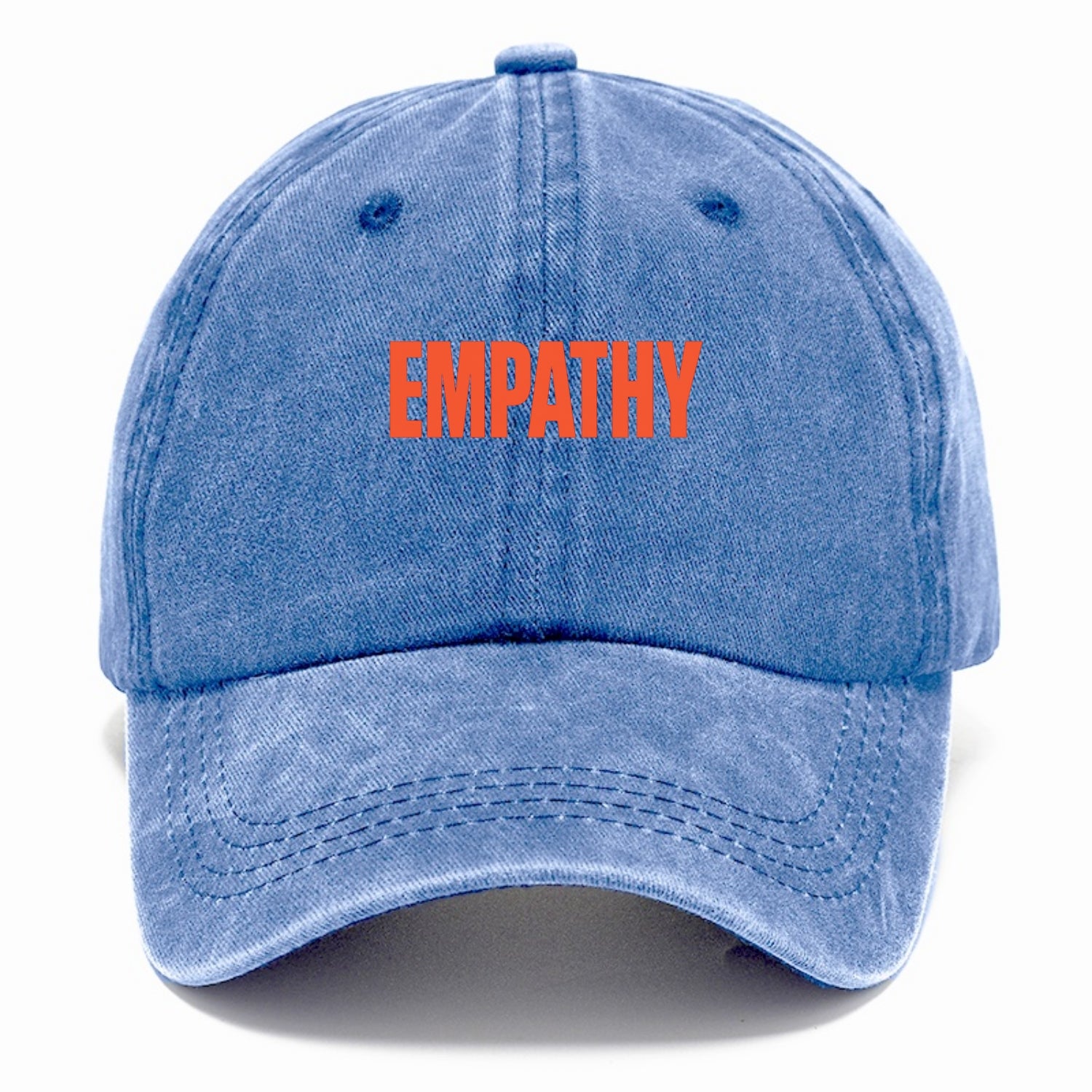 Bold typography design - "EMPATHY" - understanding others, emotional connection - Classic Cap - Summer Sky(Blue)