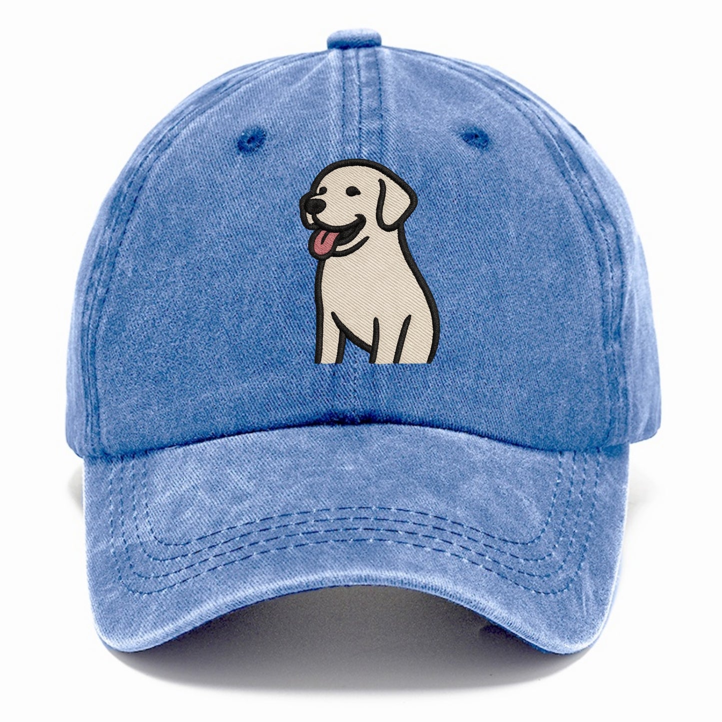 Labrador - Happy panting expression - Classic Cap - Summer Sky(Blue)