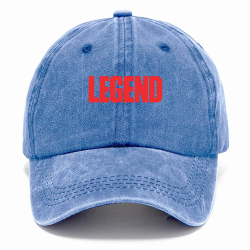 Bold typography design - LEGEND - remarkable person, iconic status - Classic Cap
