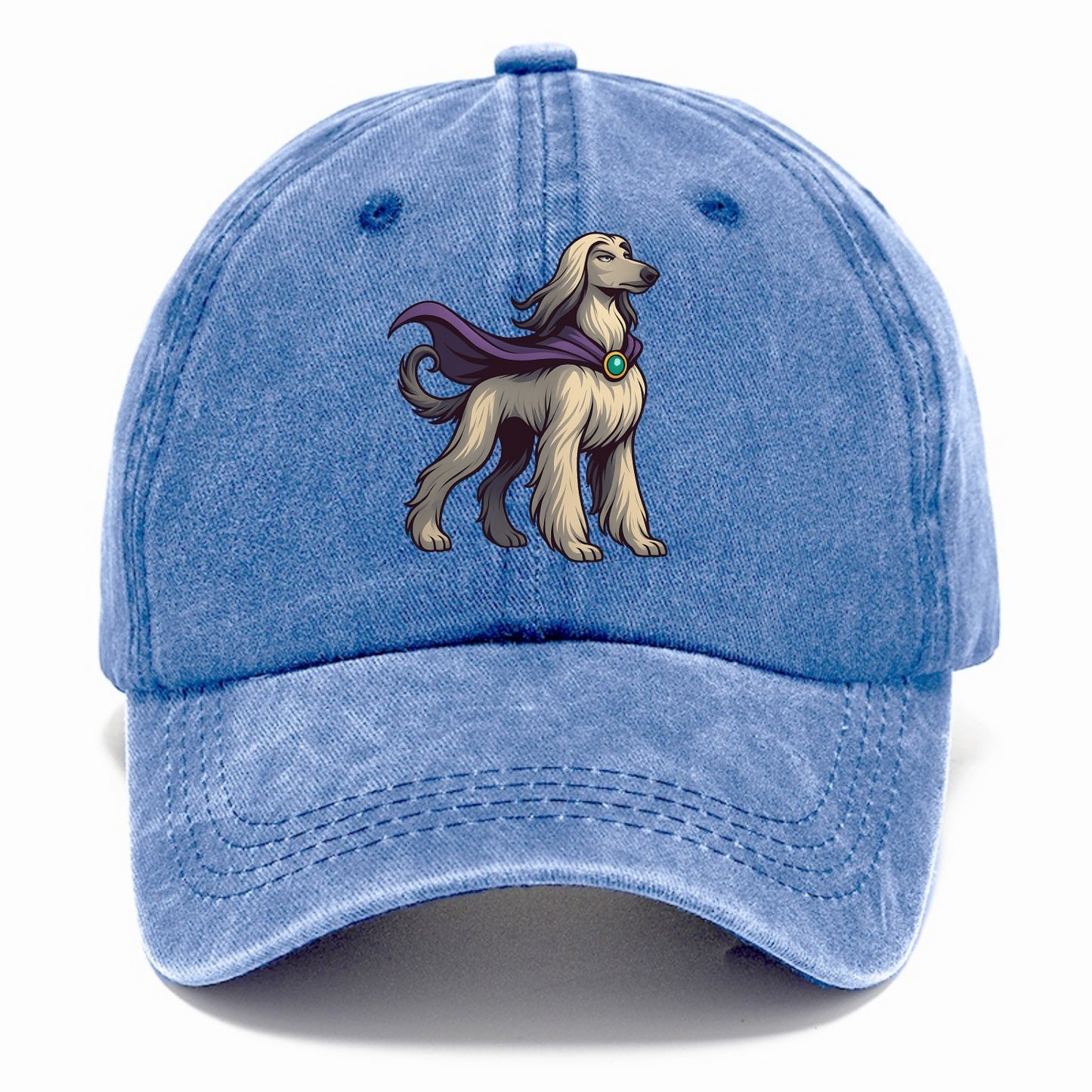 Afghan Hound Mystic Hero  - Classic Cap - Summer Sky(Blue)