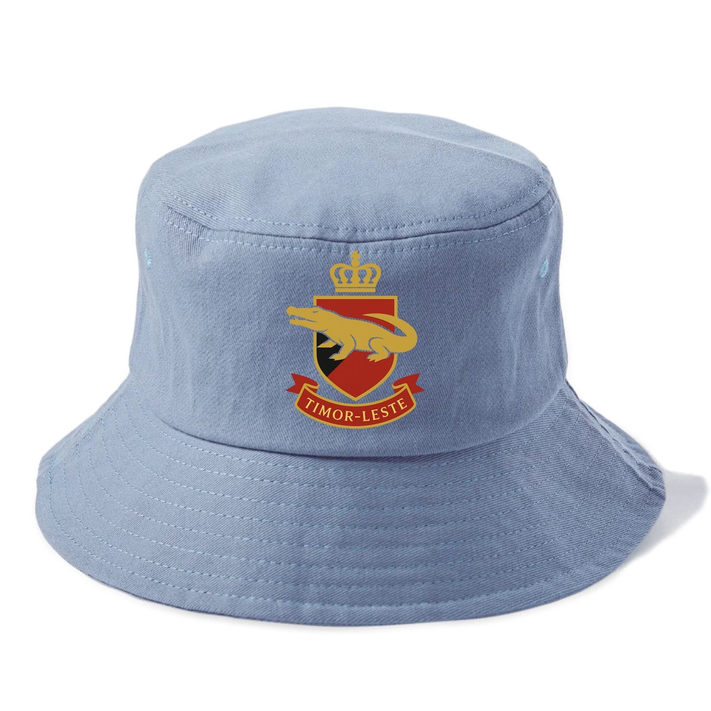 Timor-Leste Royal Logo  - Bucket Hat - Summer Sky(Blue)
