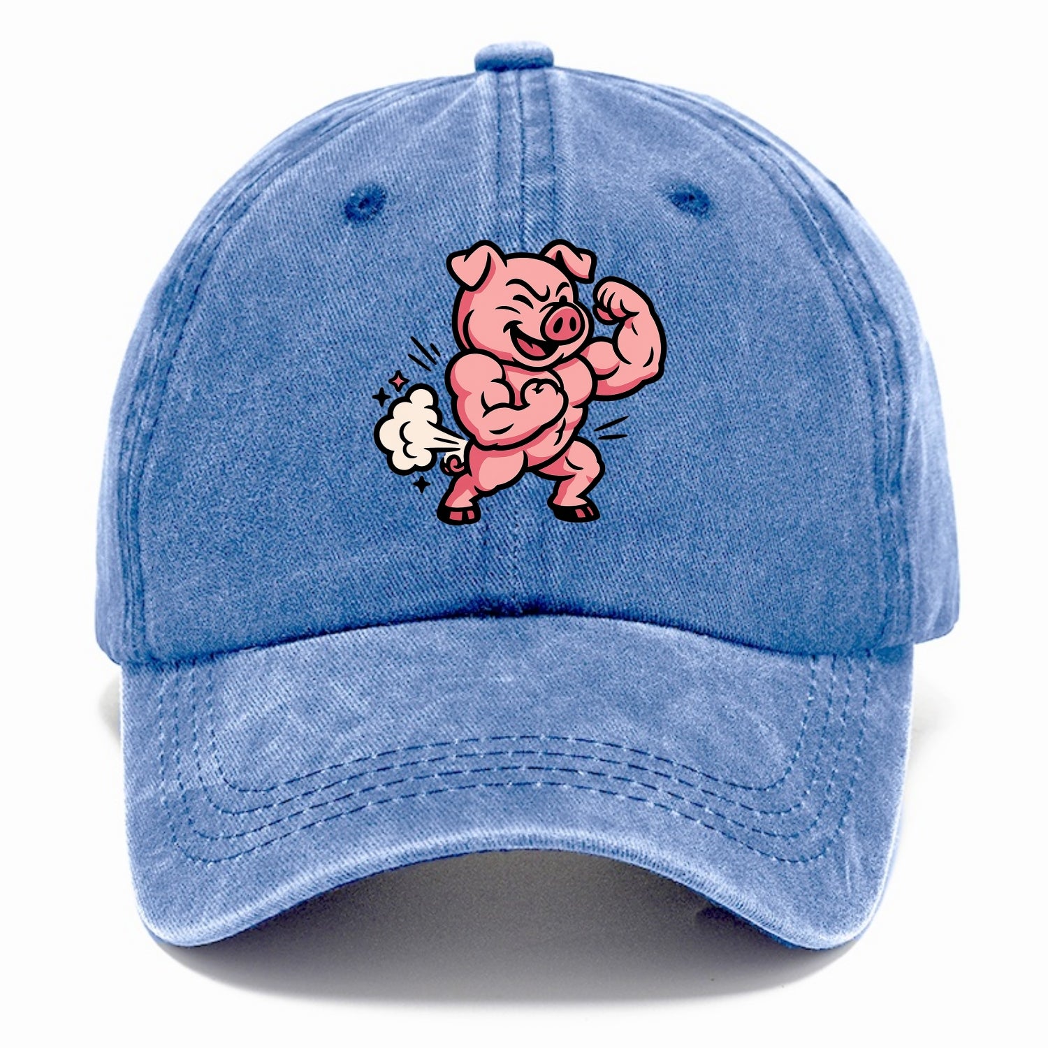 Strong Pig - Classic Cap - Summer Sky(Blue)
