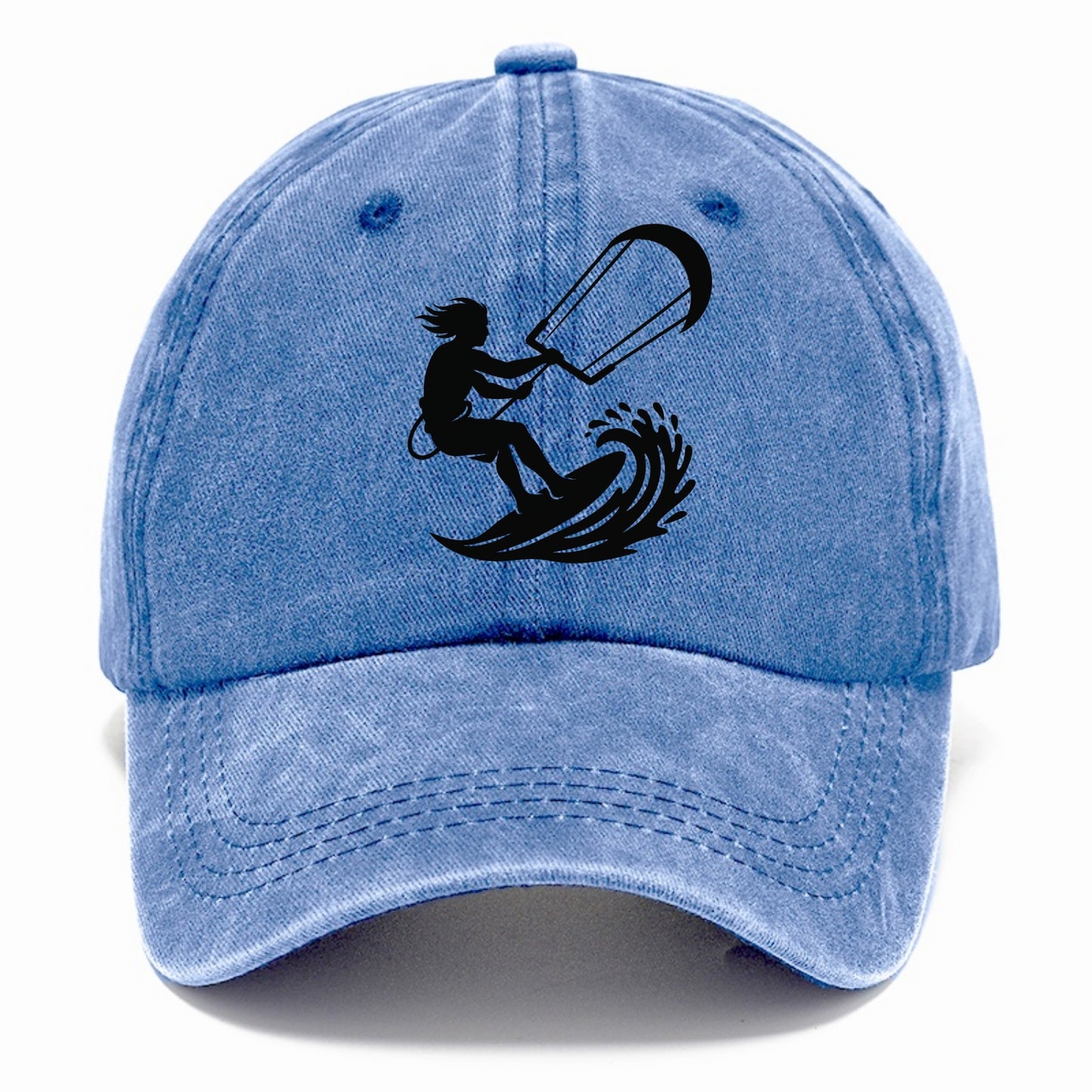 Kite surfer riding wave - Classic Cap - Summer Sky(Blue)