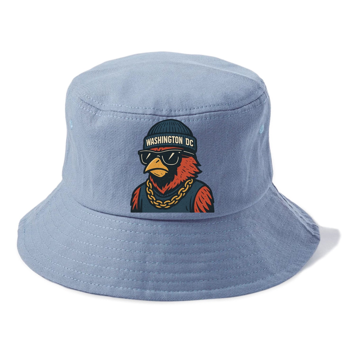 "cardinal" "washington Dc" "dc" "navy" "us East" - Bucket Hat - Summer Sky(Blue)