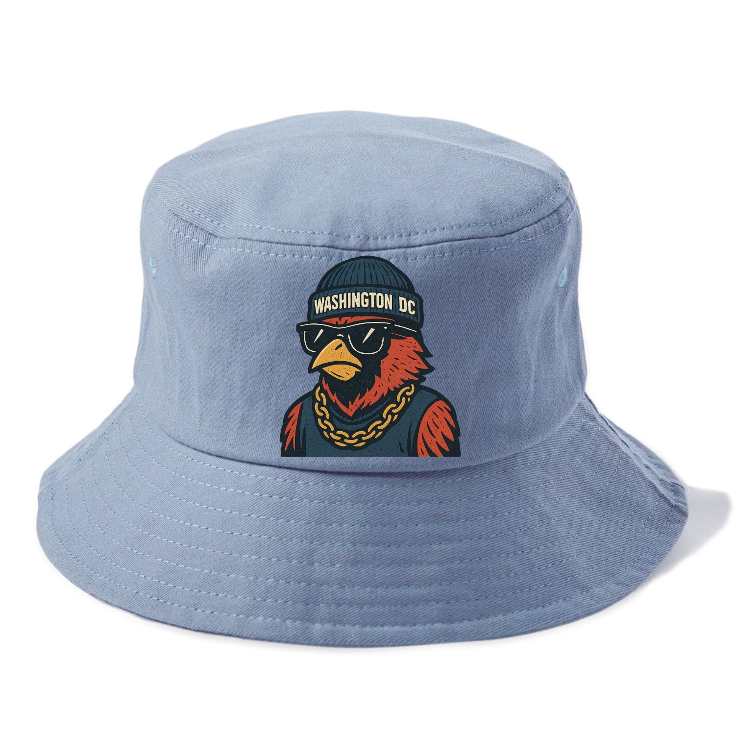 "cardinal" "washington Dc" "dc" "navy" "us East" - Bucket Hat - Summer Sky(Blue)