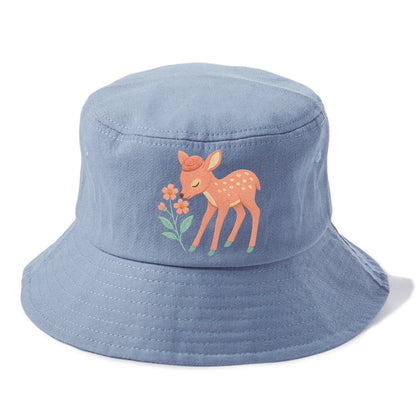 Coral Fawn - Bucket Hat - Summer Sky(Blue)