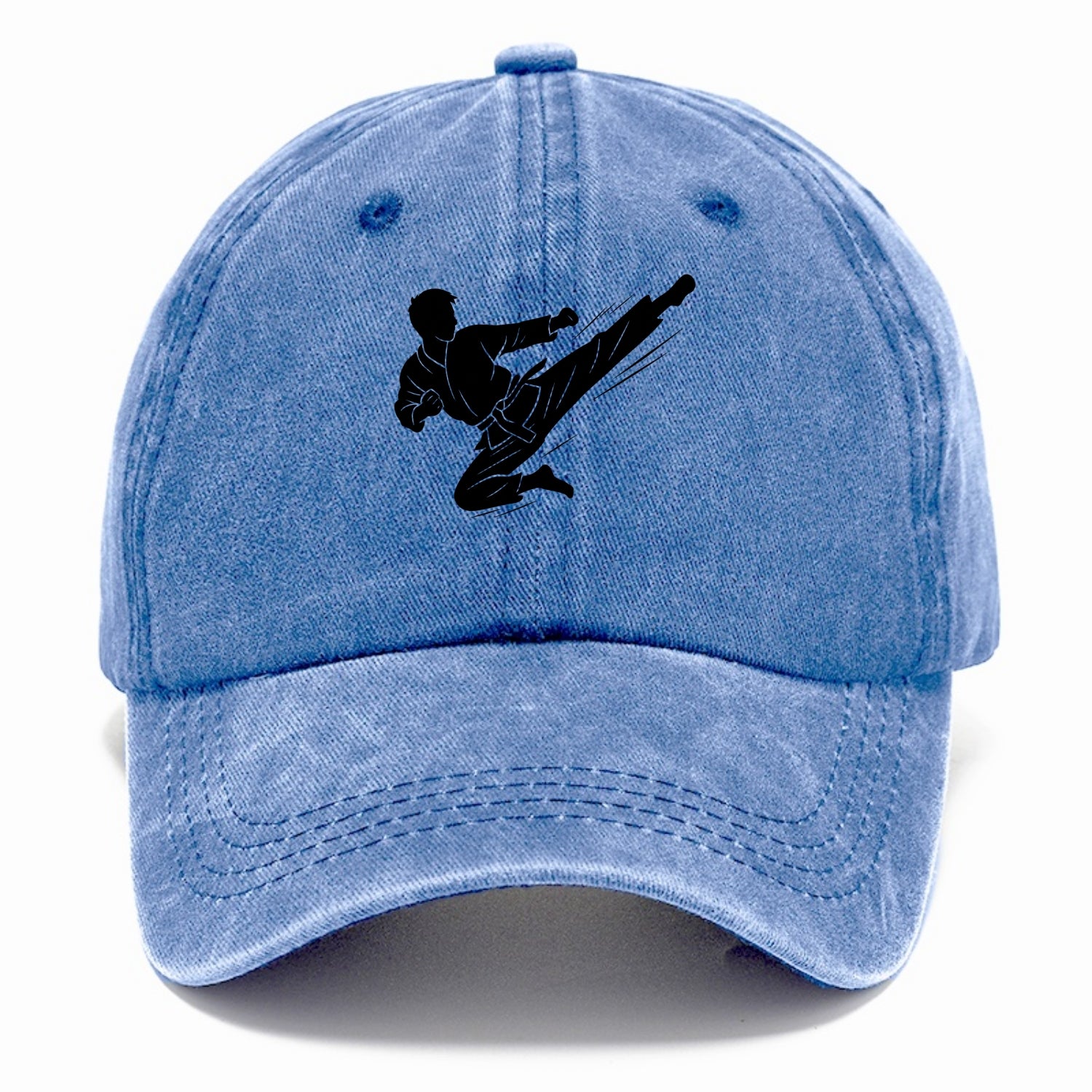 Korean taekwondo flying kick - Classic Cap - Summer Sky(Blue)