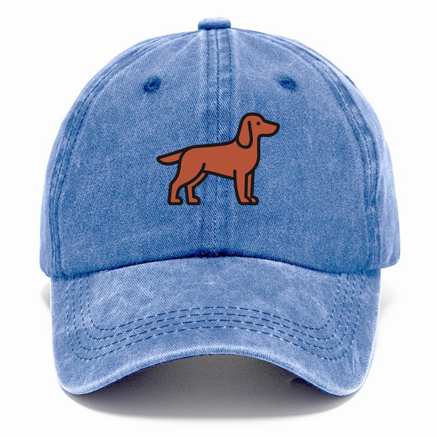 Irish Setter - Red/chestnut flat side profile - Classic Cap - Summer Sky(Blue)