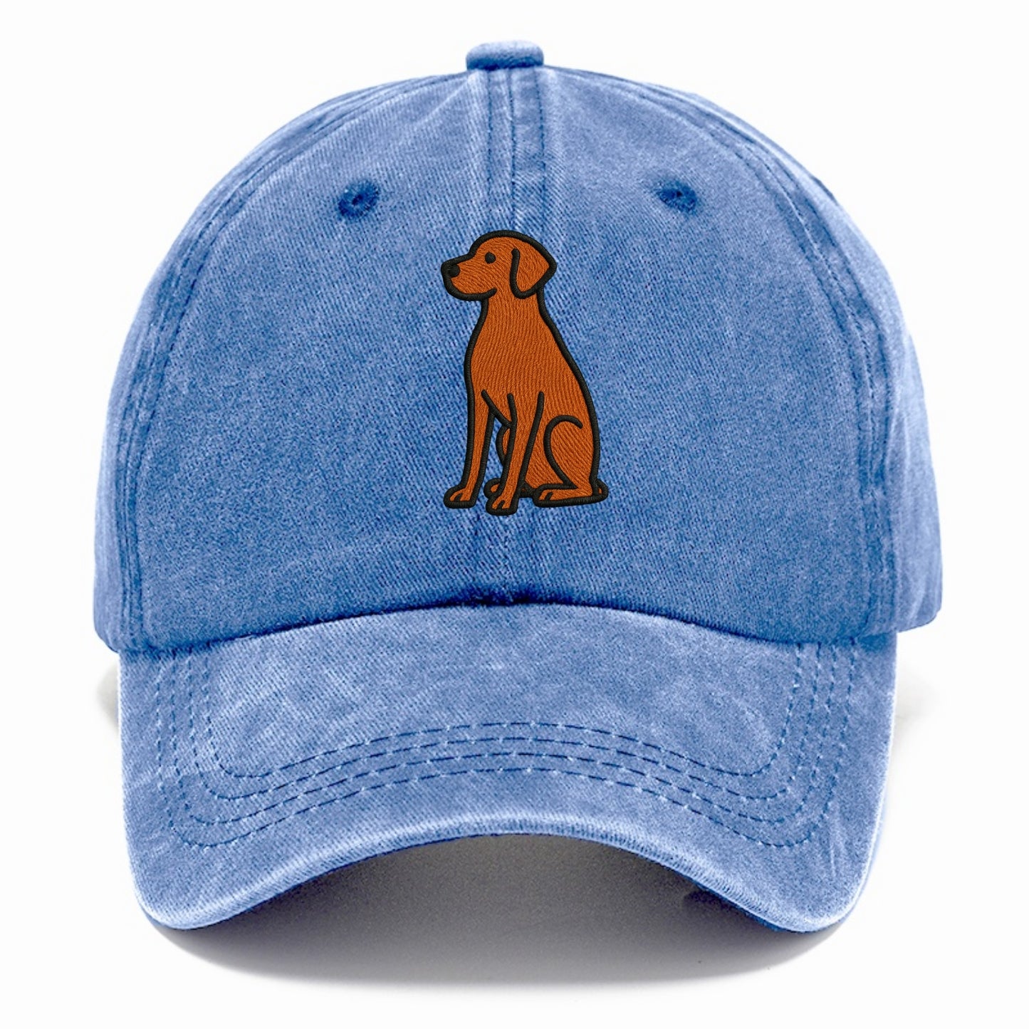 Vizsla - Rust colored sitting pose - Classic Cap - Summer Sky(Blue)