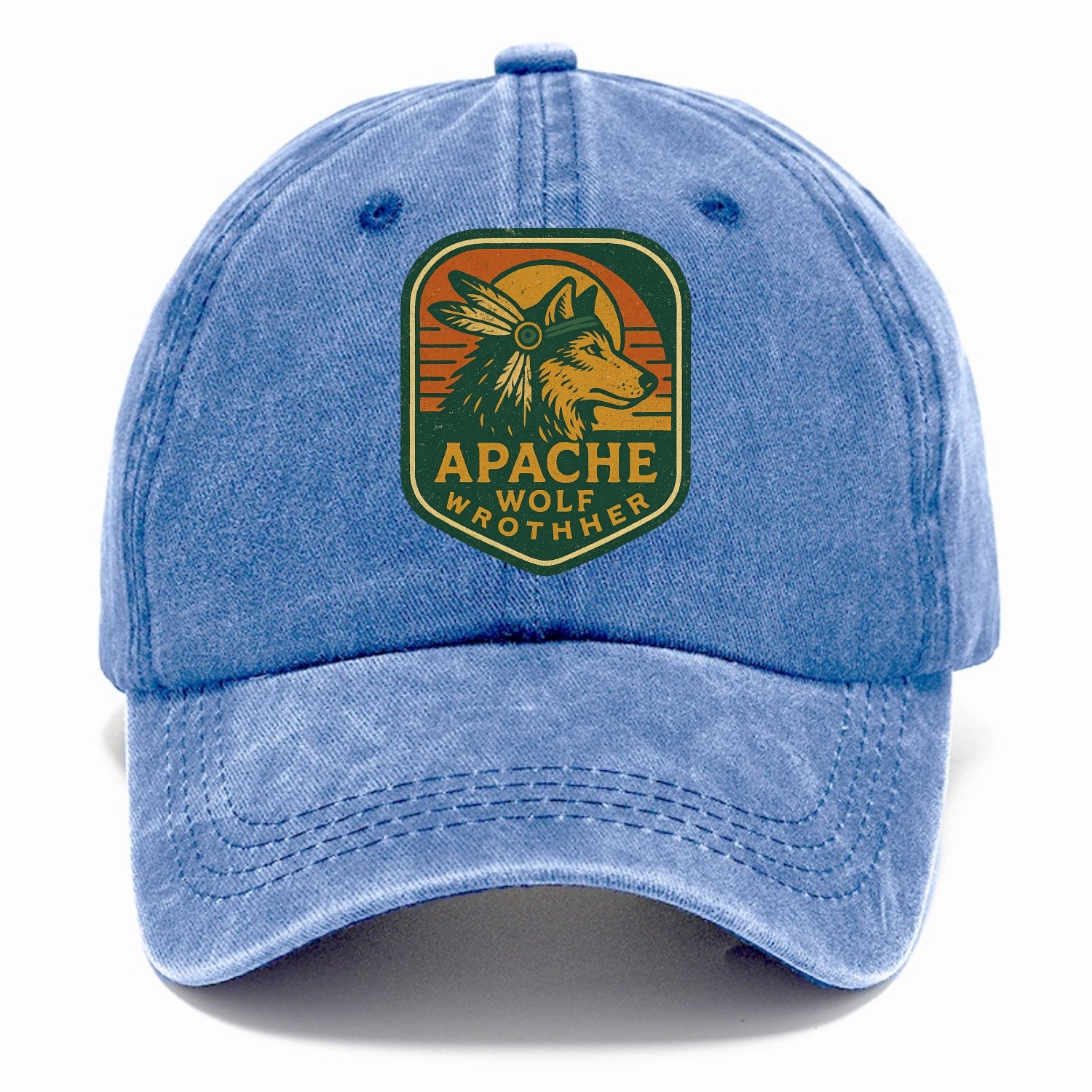 Apache Wolf Brother  - Classic Cap - Summer Sky(Blue)