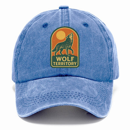 Wolf Territory Marking  - Classic Cap - Summer Sky(Blue)