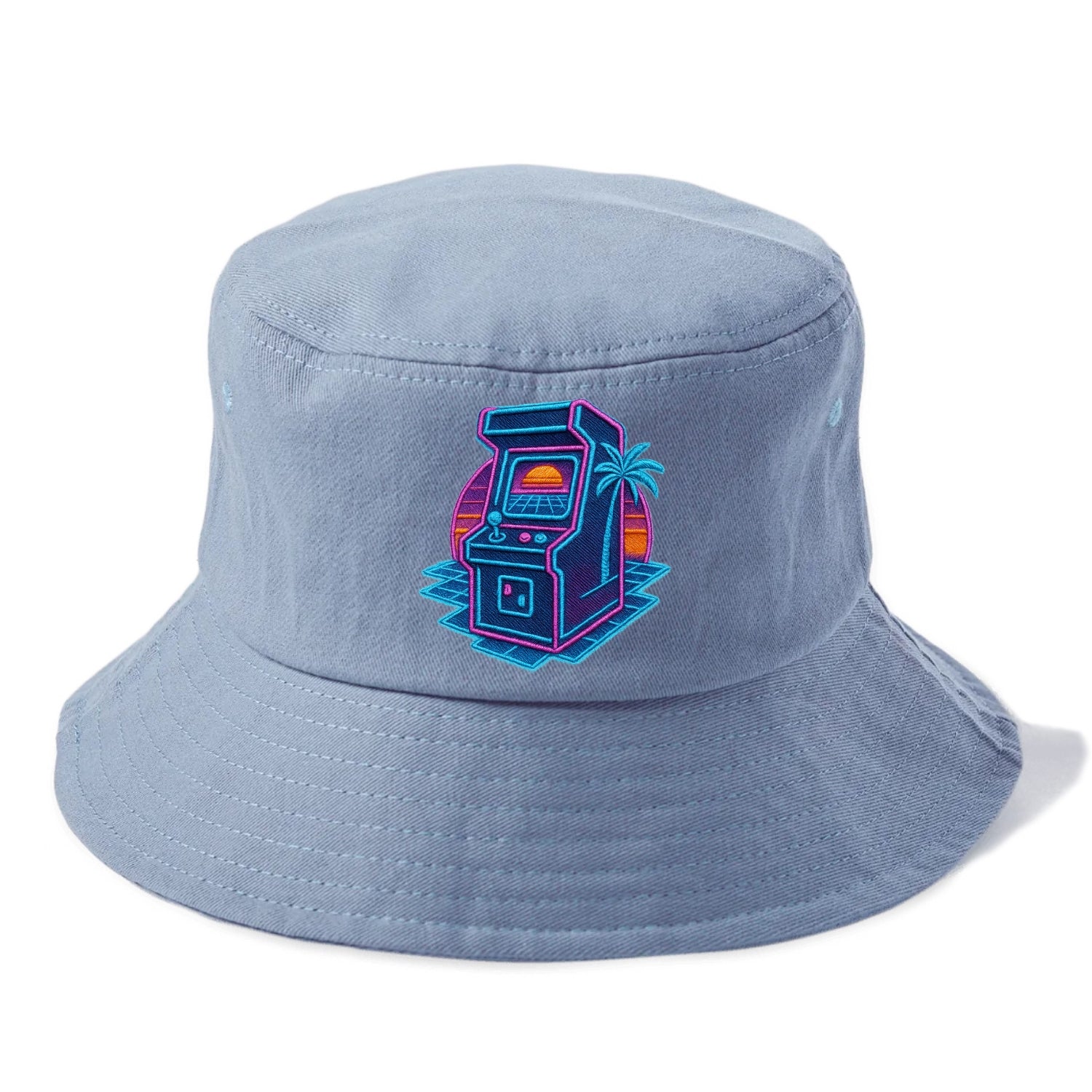 Arcade Machine - Bucket Hat - Summer Sky(Blue)