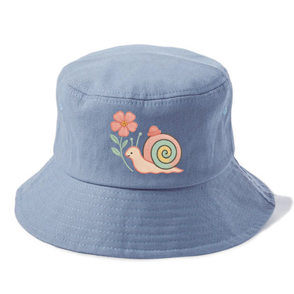 Coral Snail - Bucket Hat - Summer Sky(Blue)