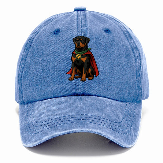 Rottweiler Strong Hero  - Classic Cap - Summer Sky(Blue)