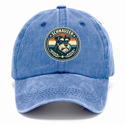 Noble Schnauzer Emblem - Classic Cap - Summer Sky(Blue)