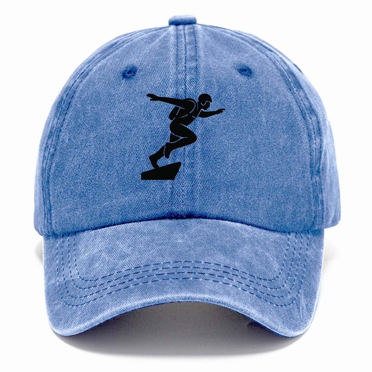 Base jumper launching off - Classic Cap - Summer Sky(Blue)