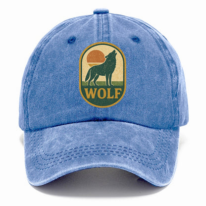 Carbon Fiber Wolf  - Classic Cap - Summer Sky(Blue)