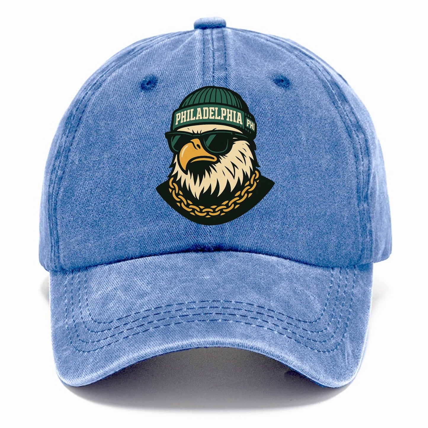 "eagle" "philadelphia" "phi" "green" "us East" - Classic Cap - Summer Sky(Blue)