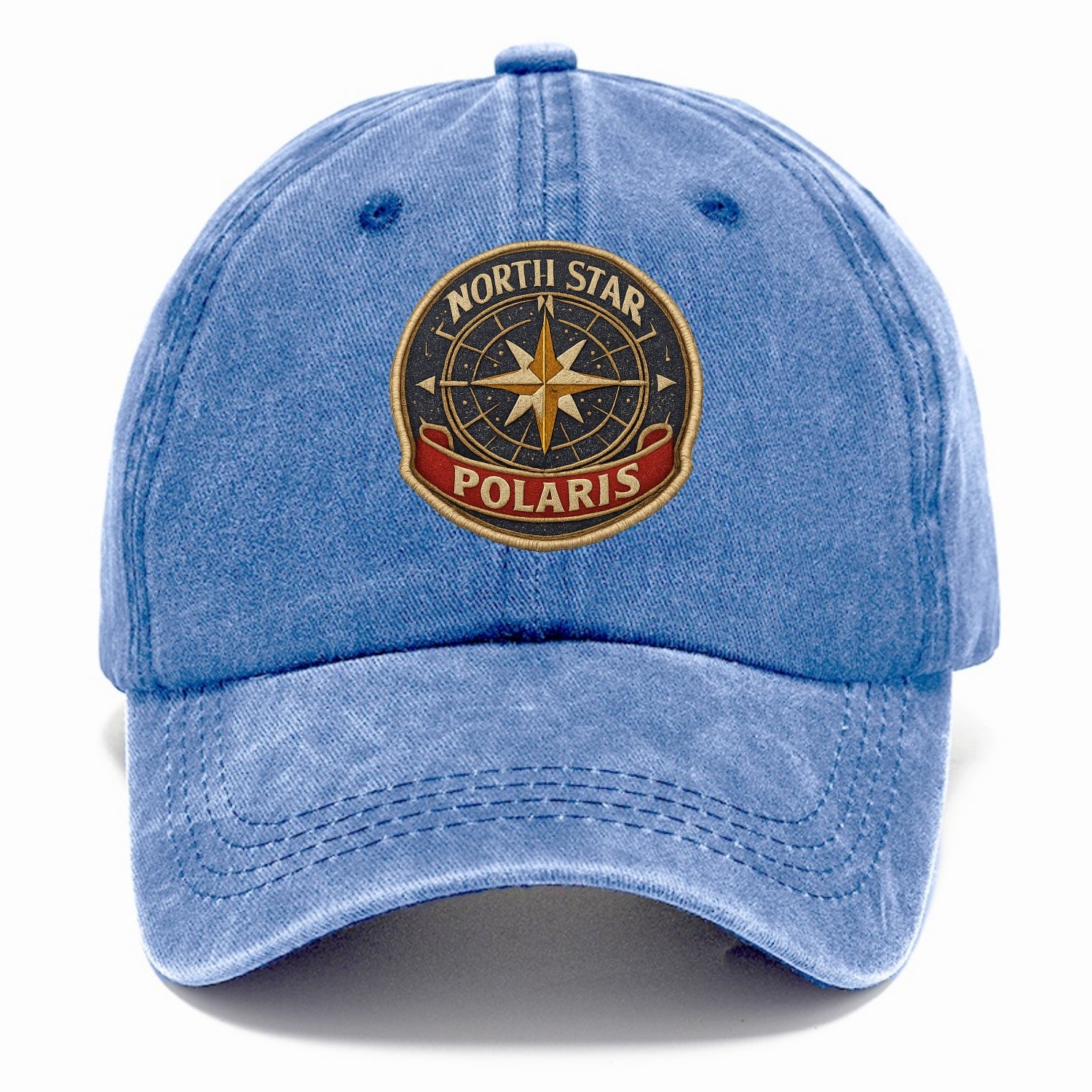 NORTH STAR POLARIS - guiding star in gold and white , navigation - Classic Cap - Summer Sky(Blue)