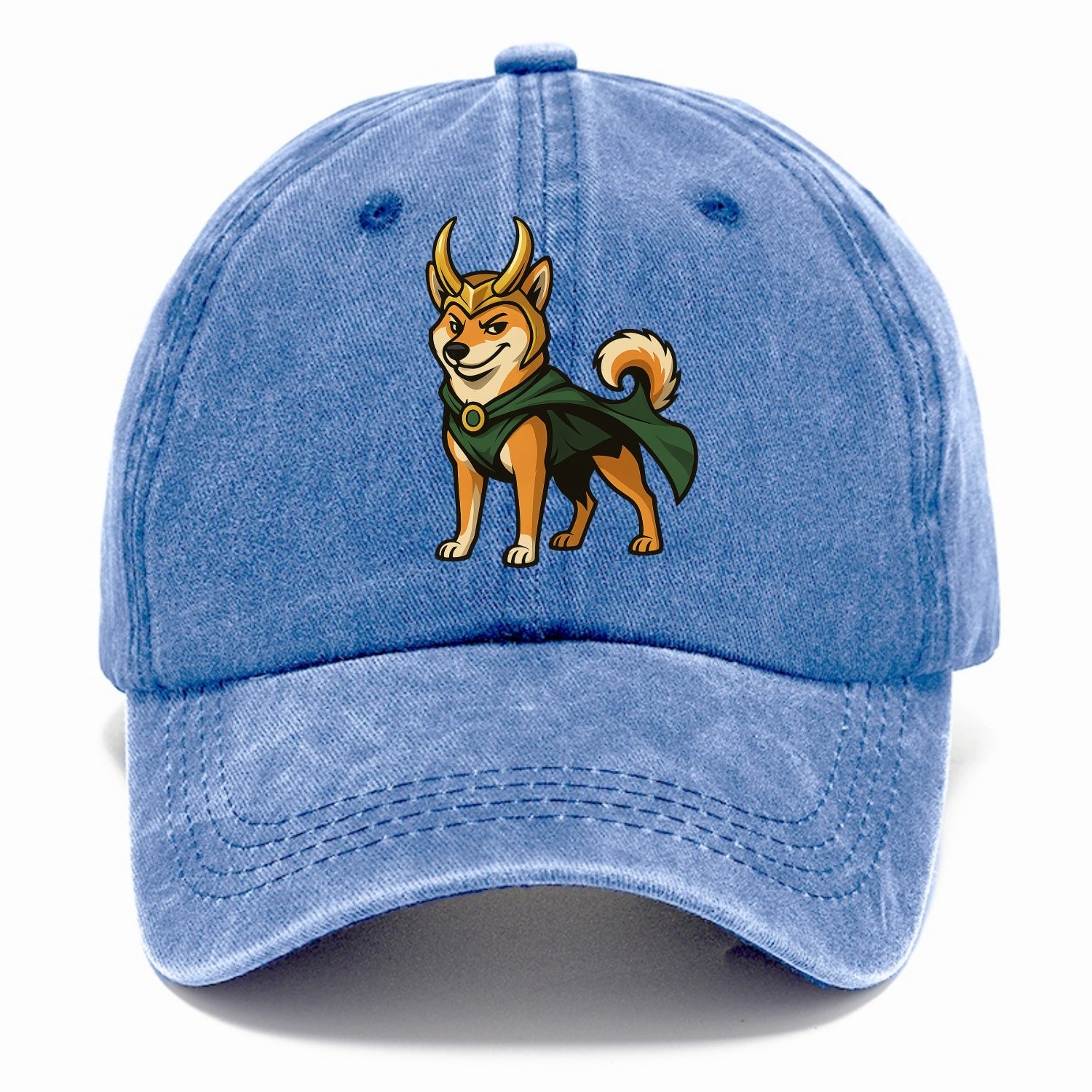 Shiba Inu Loki  - Classic Cap - Summer Sky(Blue)