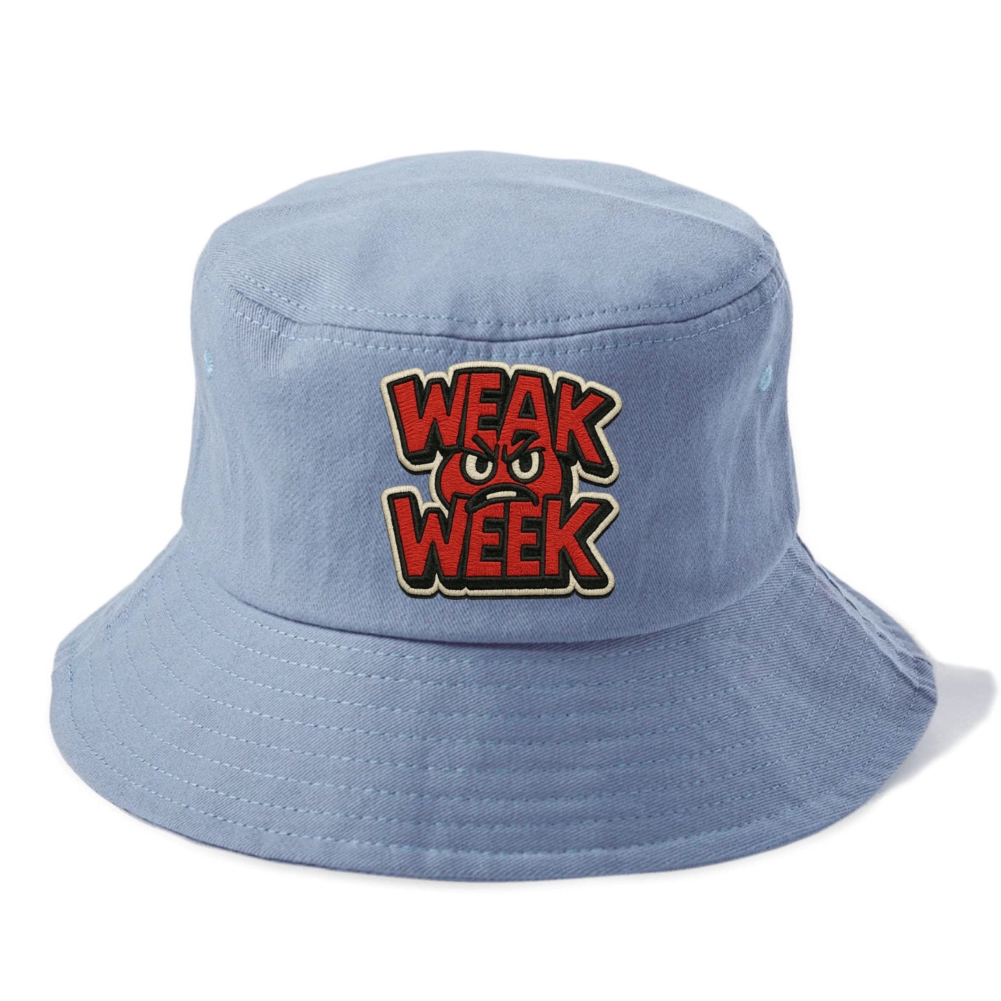 WEAK;WEEK WARRIOR Monday Blue Cap - Bucket Hat - Summer Sky(Blue)