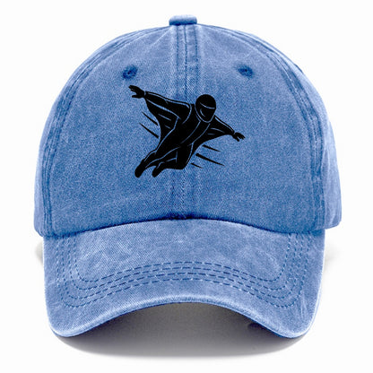 Wingsuit flyer gliding - Classic Cap - Summer Sky(Blue)