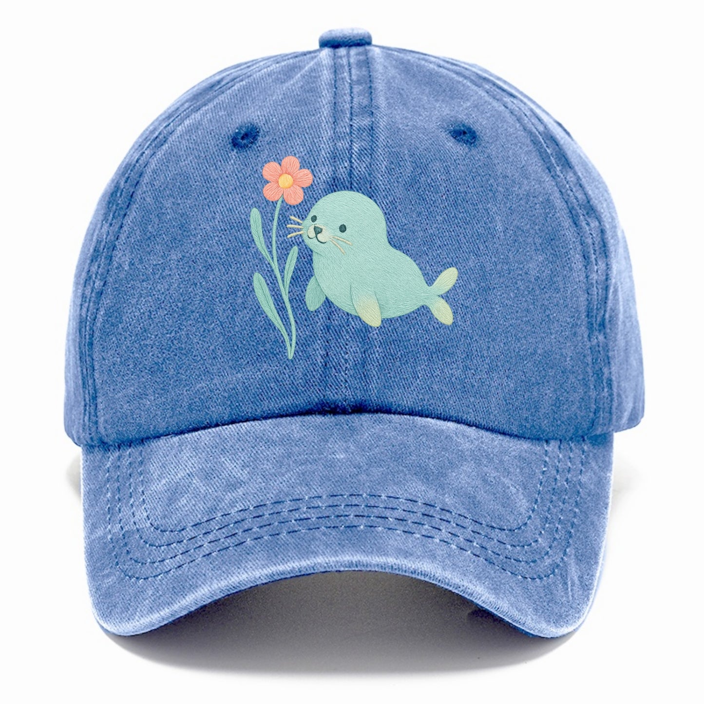 Mint Seal Pup - Classic Cap - Summer Sky(Blue)