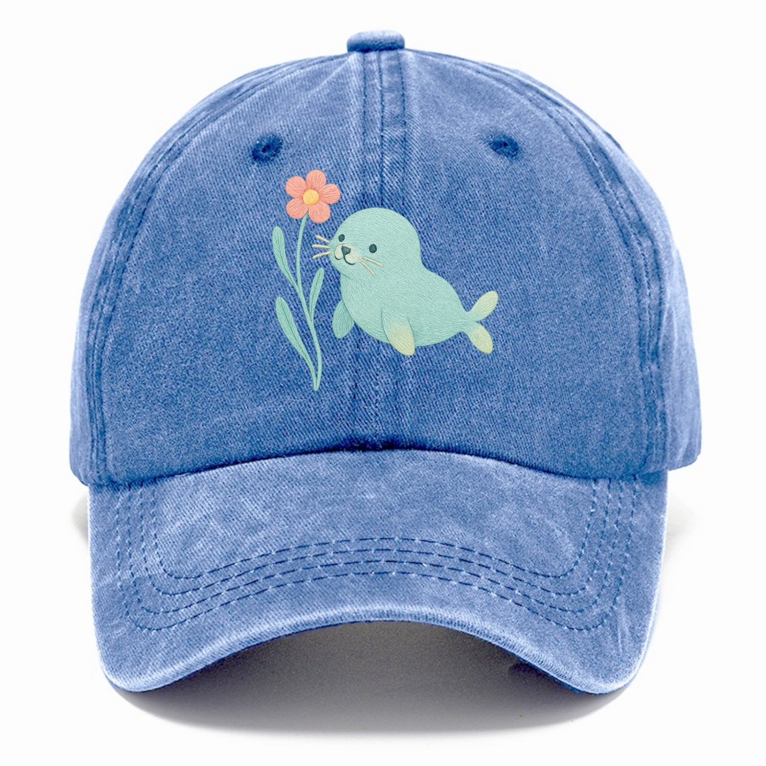 Mint Seal Pup - Classic Cap - Summer Sky(Blue)
