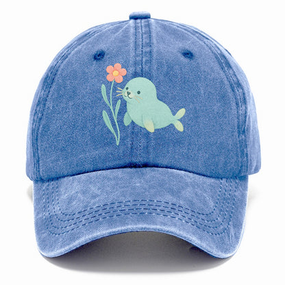 Mint Seal Pup - Classic Cap - Summer Sky(Blue)